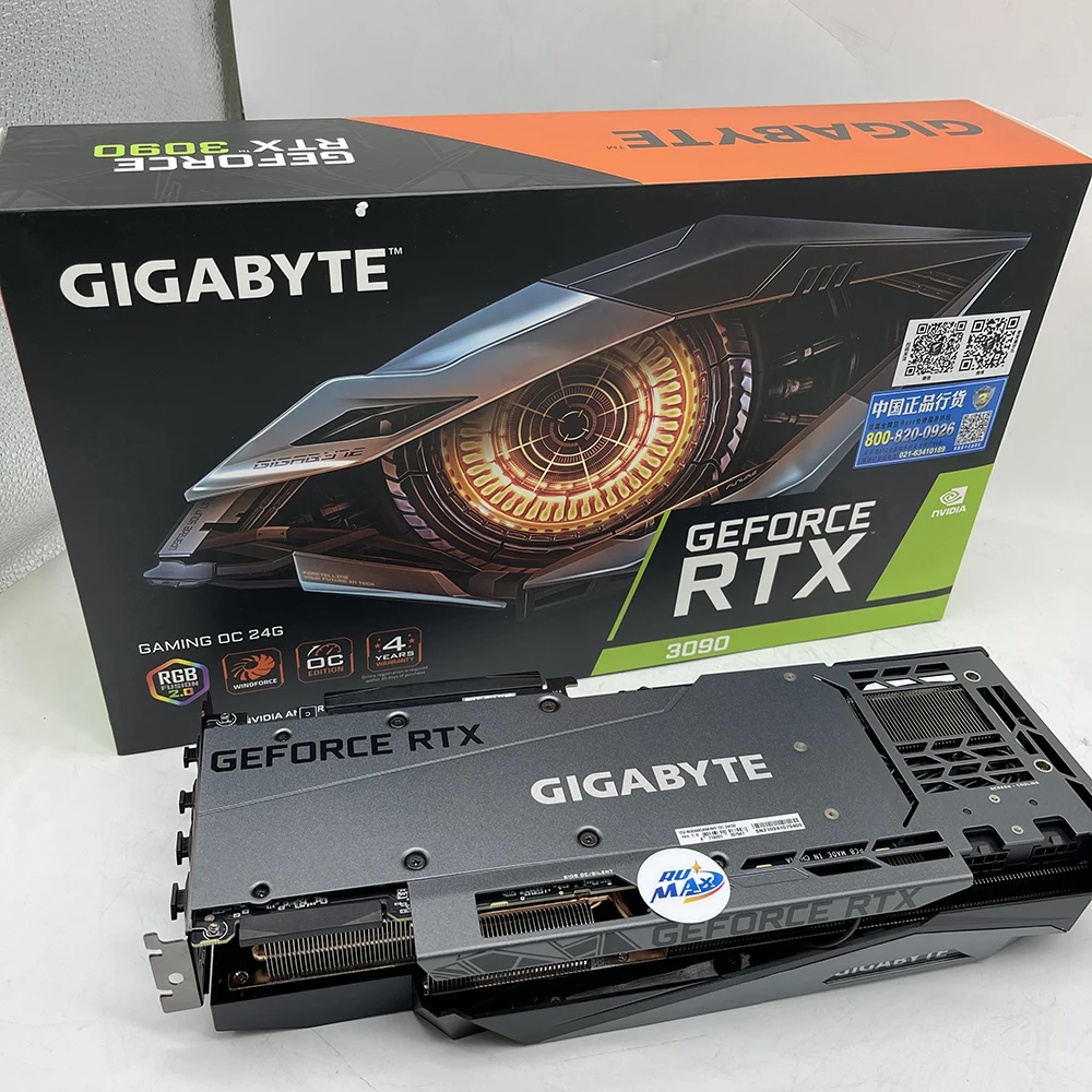 rumax new arrival original gigabyte rtx3090 graphics cards g