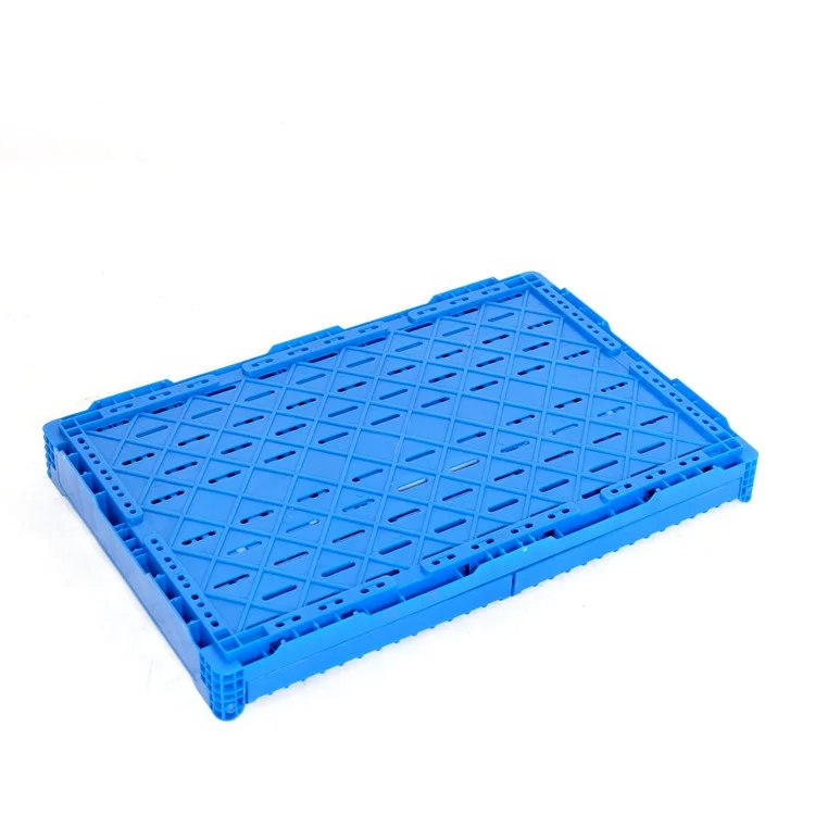 Manufacturer Wholesale Large Capacity Collapsible Crates Plastic for Fruits and Vegetables factory