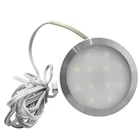Light Display China Factory Direct Sale 2.5w Wall Mounted Under Led Cabinet Light Round Closet Jewelry Shelf Display