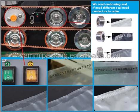 FRD-1000CV Semi automatic manual vertical sachet water plastic bag continous sealing machine band sealer