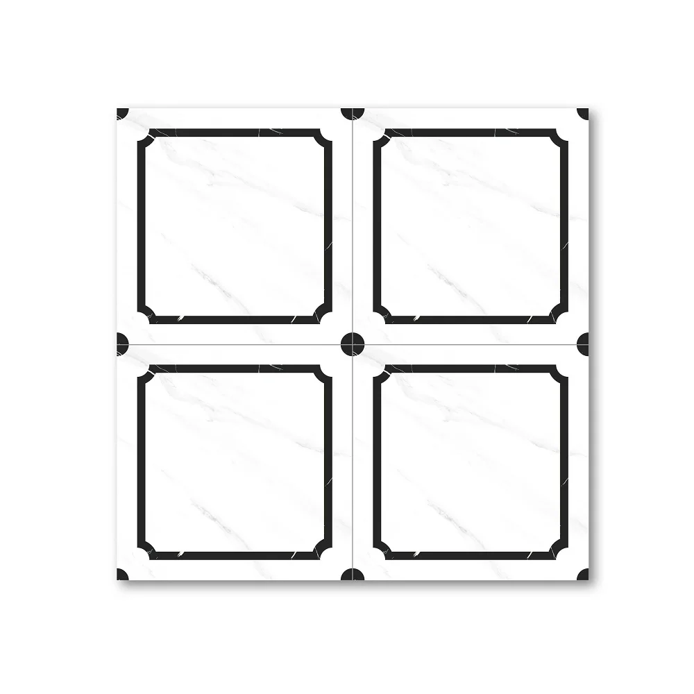 White polished tiles display 1