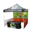 Custom Printed Canopy Logo Event 10' X 10' Pop Up Tent
