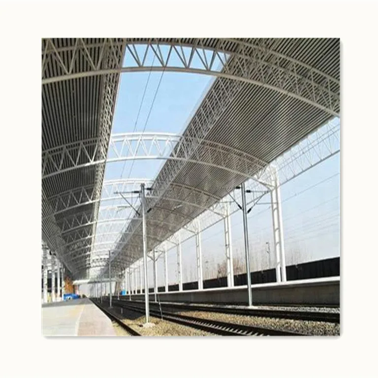 Prefab Steel Pipe Truss Steel Structure Tubular Roof Truss Shed For