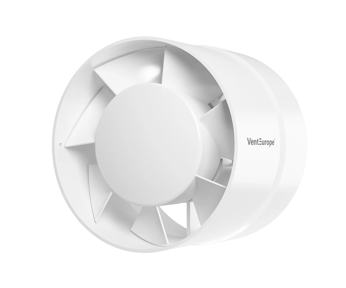 In-line Axial Duct Fan, 12-20W, 33-43dB, Plastic, 220-240V - detail 8