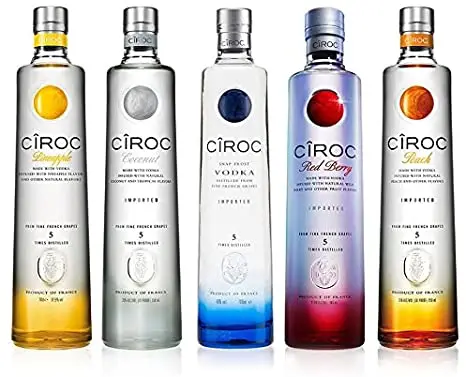 Ciroc Vodka 375ml 750 Ml 70 Proof Made With Vodka Infused With Natural Flavors Buy Ciroc Vodka Imperial Vodka Pepper Vodka Product On Alibaba Com