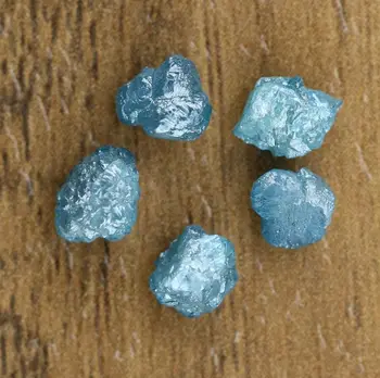 Raw Color Rough Diamond Uncut Natural Loose Diamond Blue Natural Diamonds Stone for Jewelry