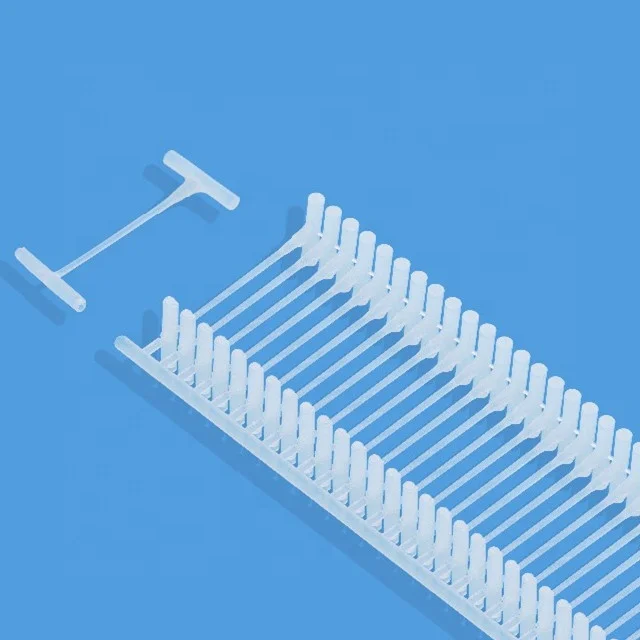 100% Recycled Biodegradable Plastic Pin Customizable Size GRS Certified For Tag Display