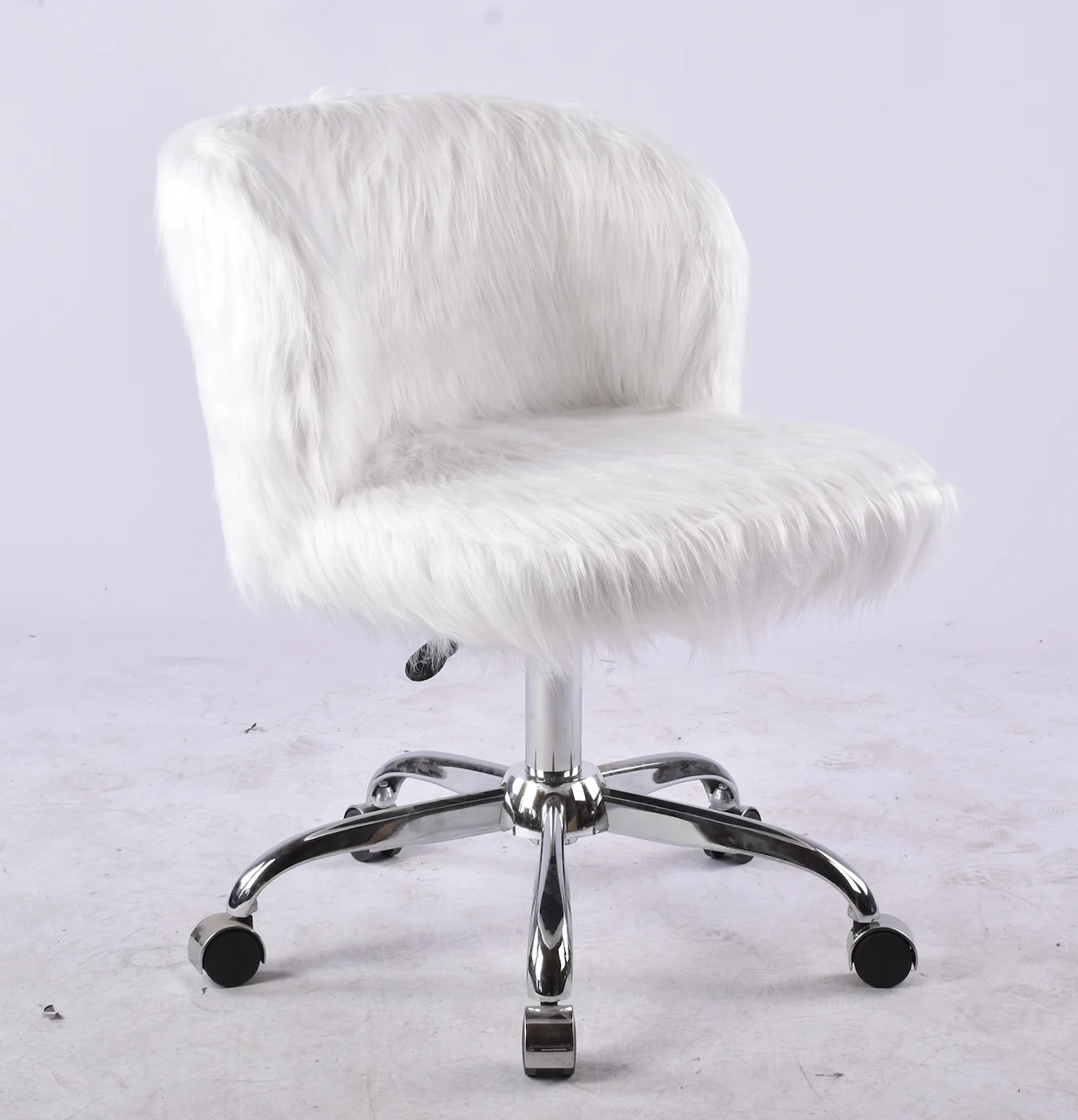 plush fabric office chair