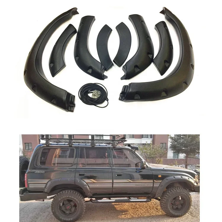 Toyota Land Cruiser Series Wide Frp Fender Flares Maefare X