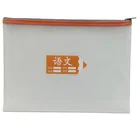 School 2021 Eco Friendly Customized EVA Mesh Zipper Bag For Kids Subject Document Storage School Supplies