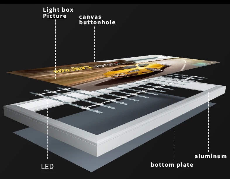 product battery powered light box display estatic electronic signs advertising steel structure billboard poles-17