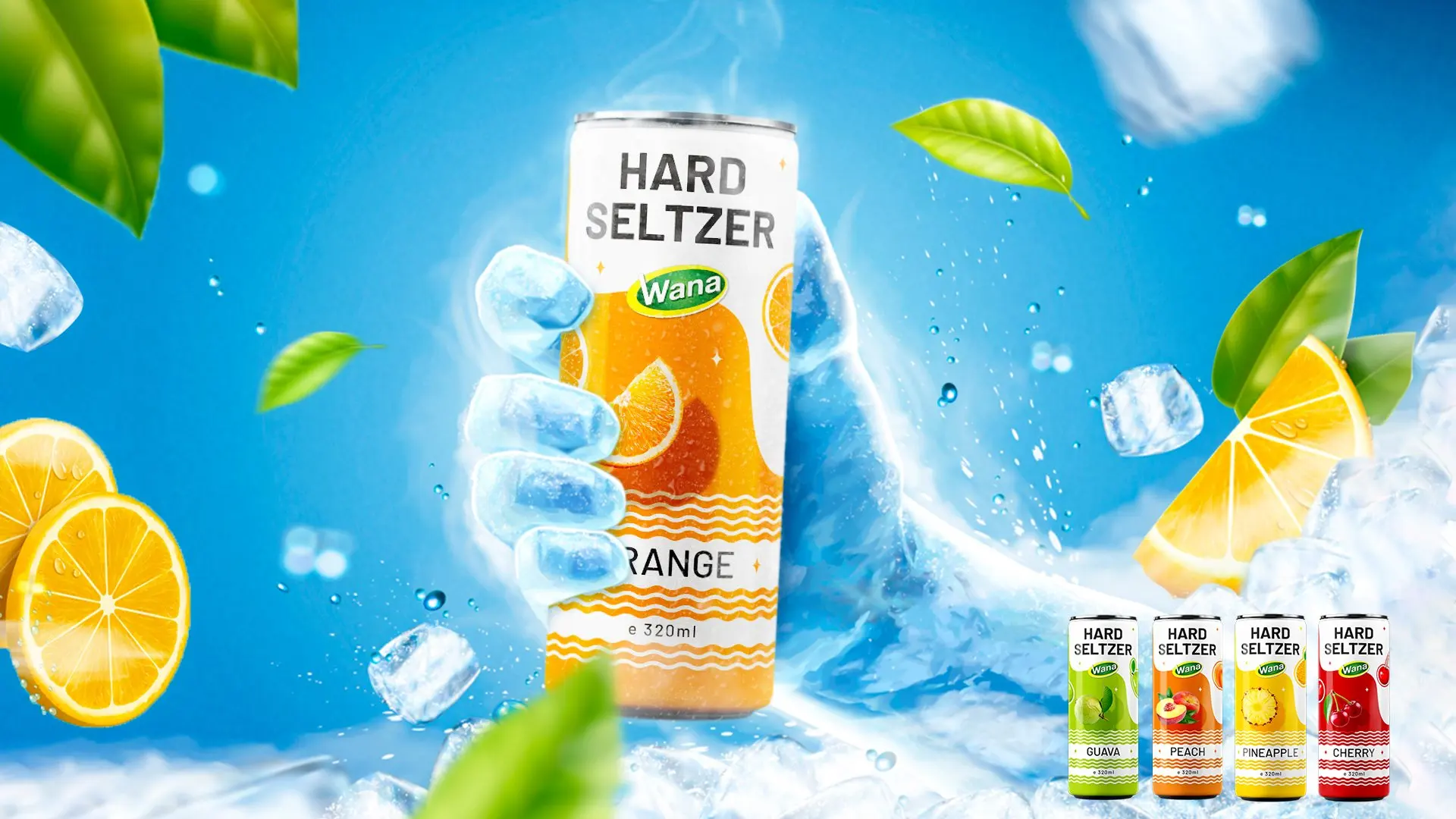 Hard Seltzer 320ml banner