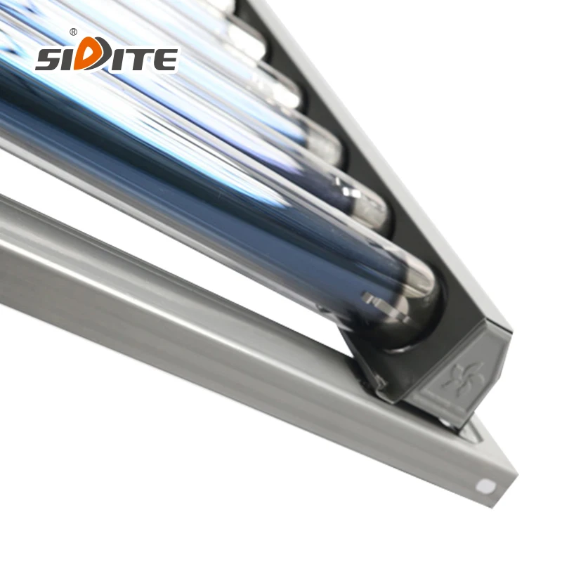 SC-V High Efficiency Commercial Water Heater All-Glass Vacuum Tubes Solar Collector Outdoor Freestanding Non-Pressurized Natural factory