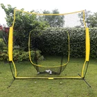 Baseball/ Baseball/ Softball Net 7*7ft Portable Hitting Batting Training Net With Big Pocket