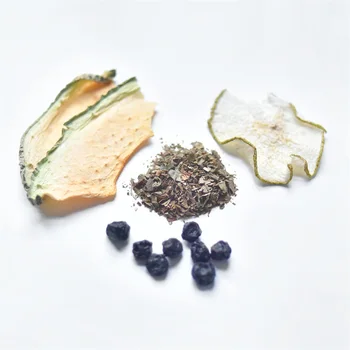 Cantaloupe Flavor Dried Fruit Tea Blended Dry Fruits Tea Mix Blueberry Flavored Dry Fruit Blended Tea