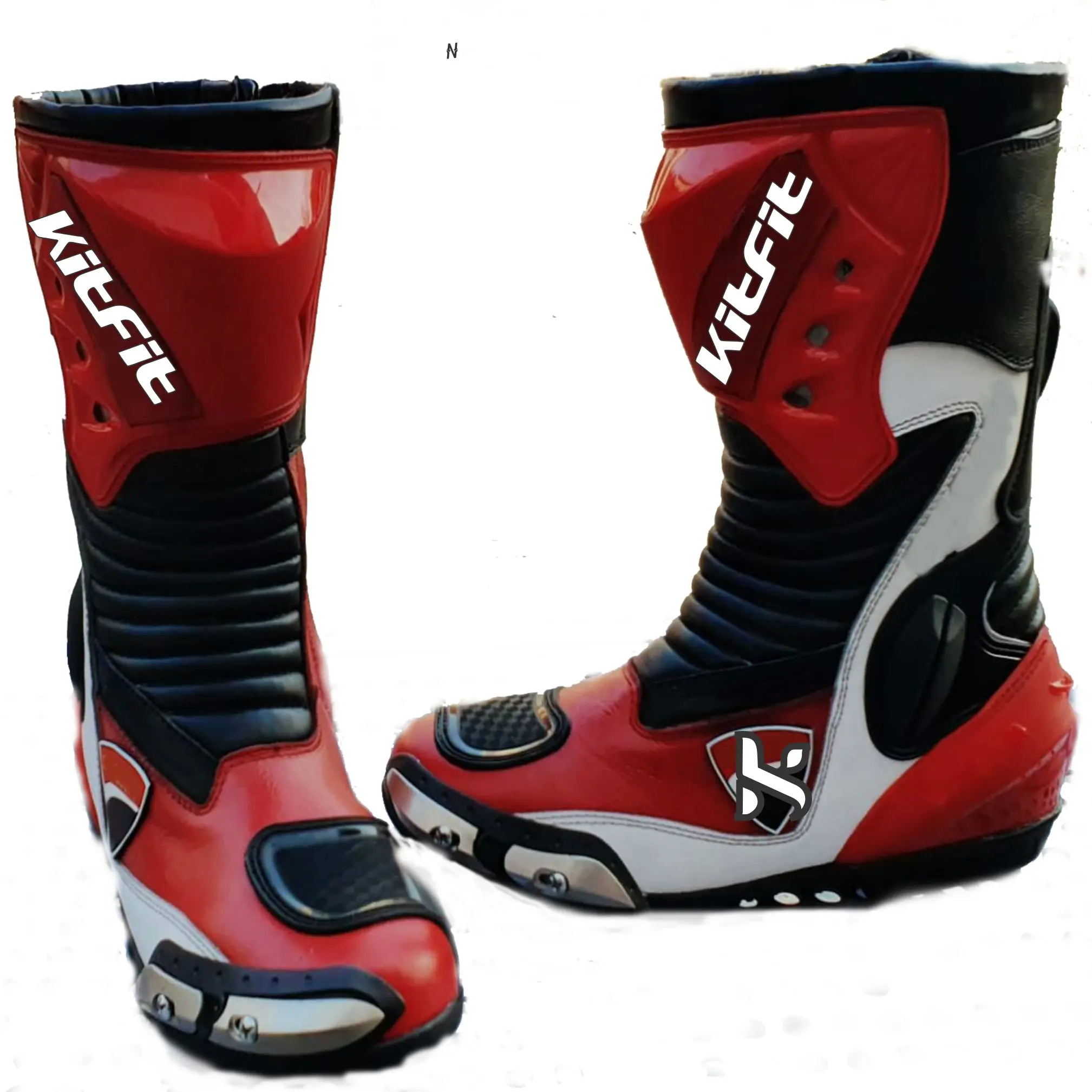 leather race boots