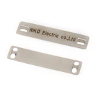 Tag 2020 High Quality 9.5mm Engraved Stainless Steel Cable Tag