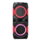 Sound Popular Music Sound System Double 15inch BT Portable Singing Karaoke Speaker