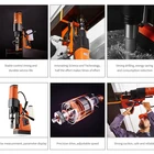 Drill Press 60mm MT3 Magnetic Drill Press For Metal Drilling