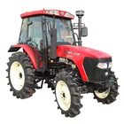Farm Wheel Tractor High Quality Farm Tractor 55HP 4WD Tractors Chineses Wheel Tractor