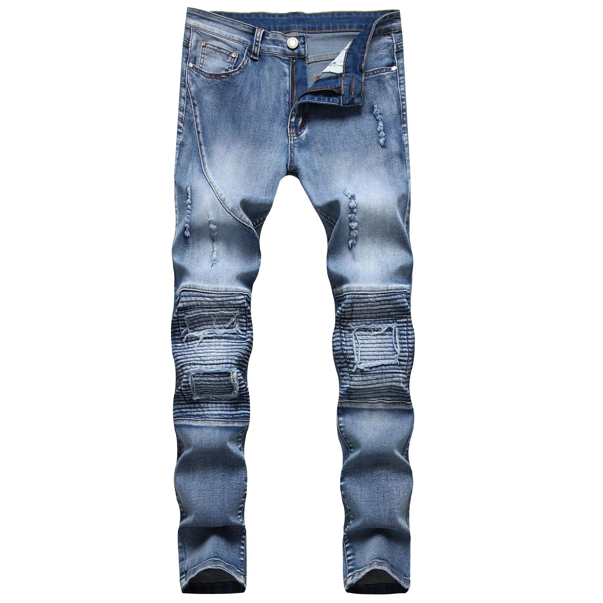 Jeans Casual Denim Mens Black 