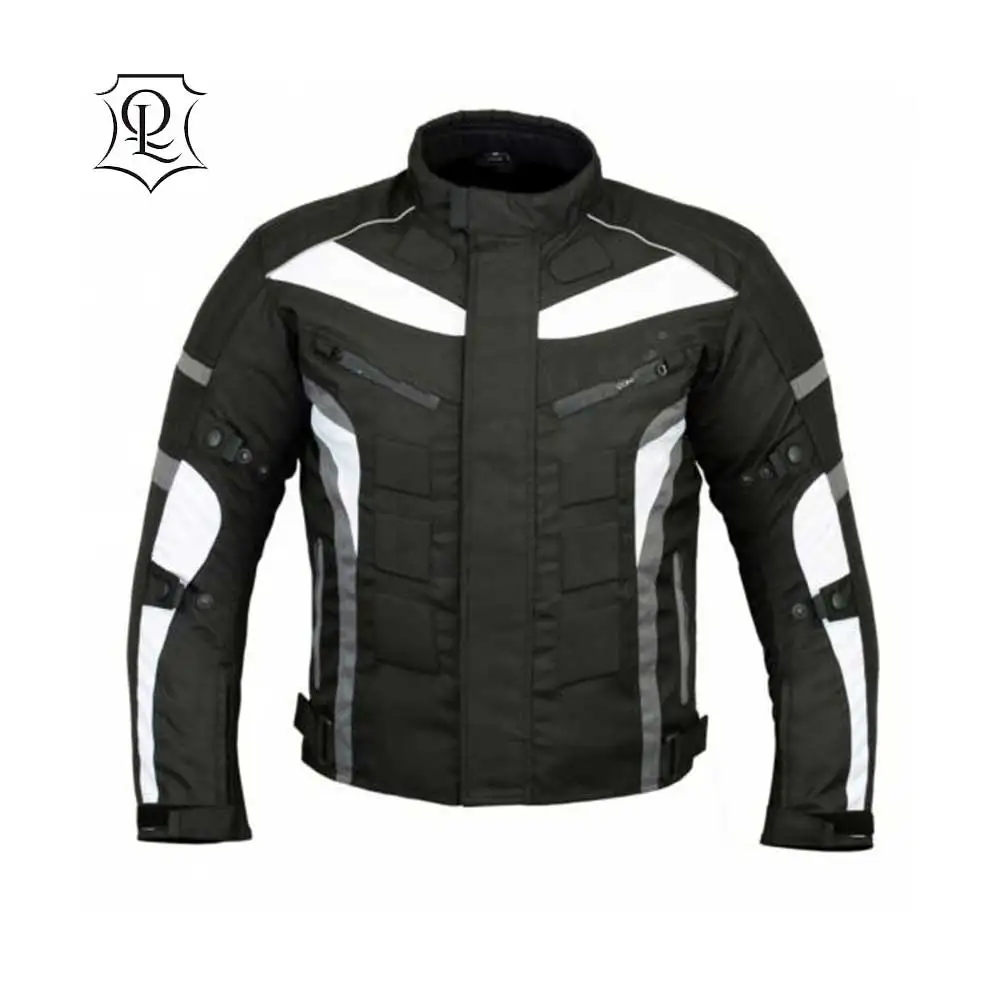 Men Motorcycle Racing Cordura Jacket Trouser Waterproof Suit Bike Riding Gloves 
