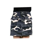 Skirt Trendy Camouflage Patch Pocket Ladies Skirt Highstreet Fashion Style