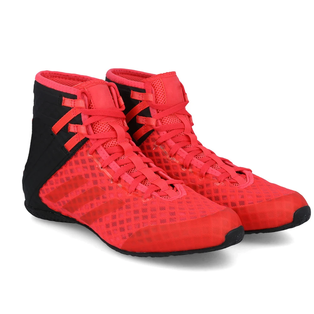 Genuine Leather Wrestling Boxing Shoes 