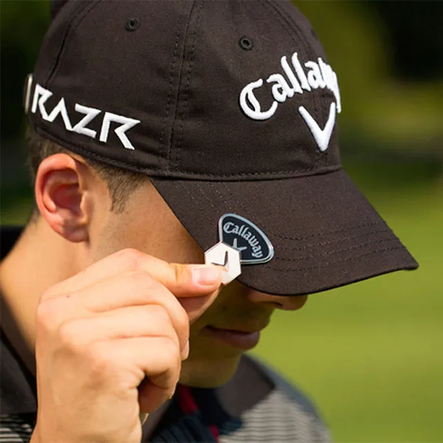 定制铁软珐琅彩色徽标高尔夫球帽夹 buy personalized golf hat