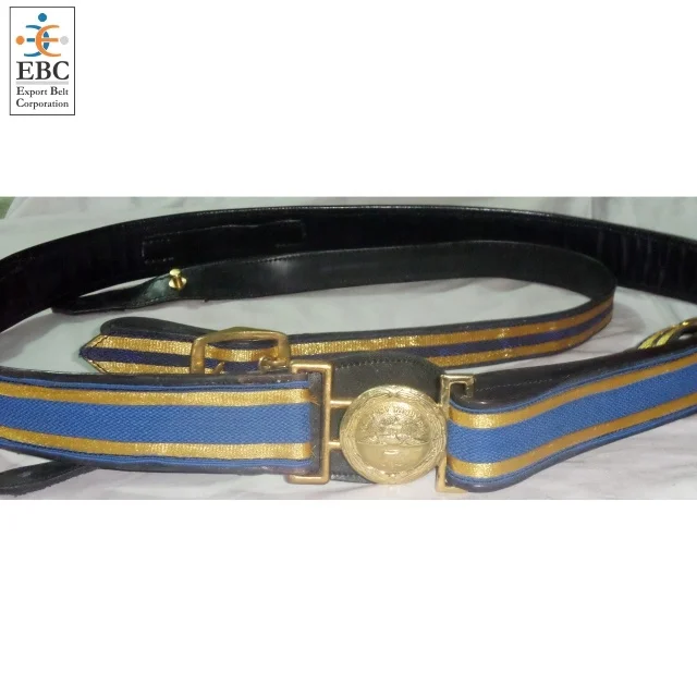 Premium Quality Parade Officers Ceremonial Sword Belt With Sword