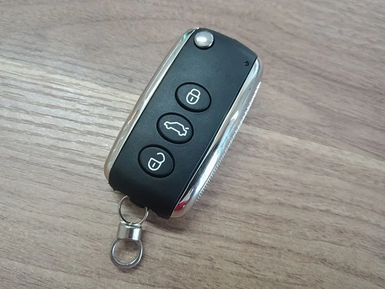 Replacement 3 Button Remote Control Key Fob Case Cover For Bentley Gt