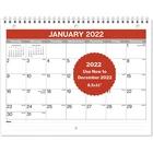 Calendar Home Office Daily Planner Foldable Table Desk Calendar 3 Hole Punched Binder Folder Custom Wall Calendar