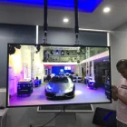 Tv Shop Window Digital Signage Double Lcd Advertising Tv Screen