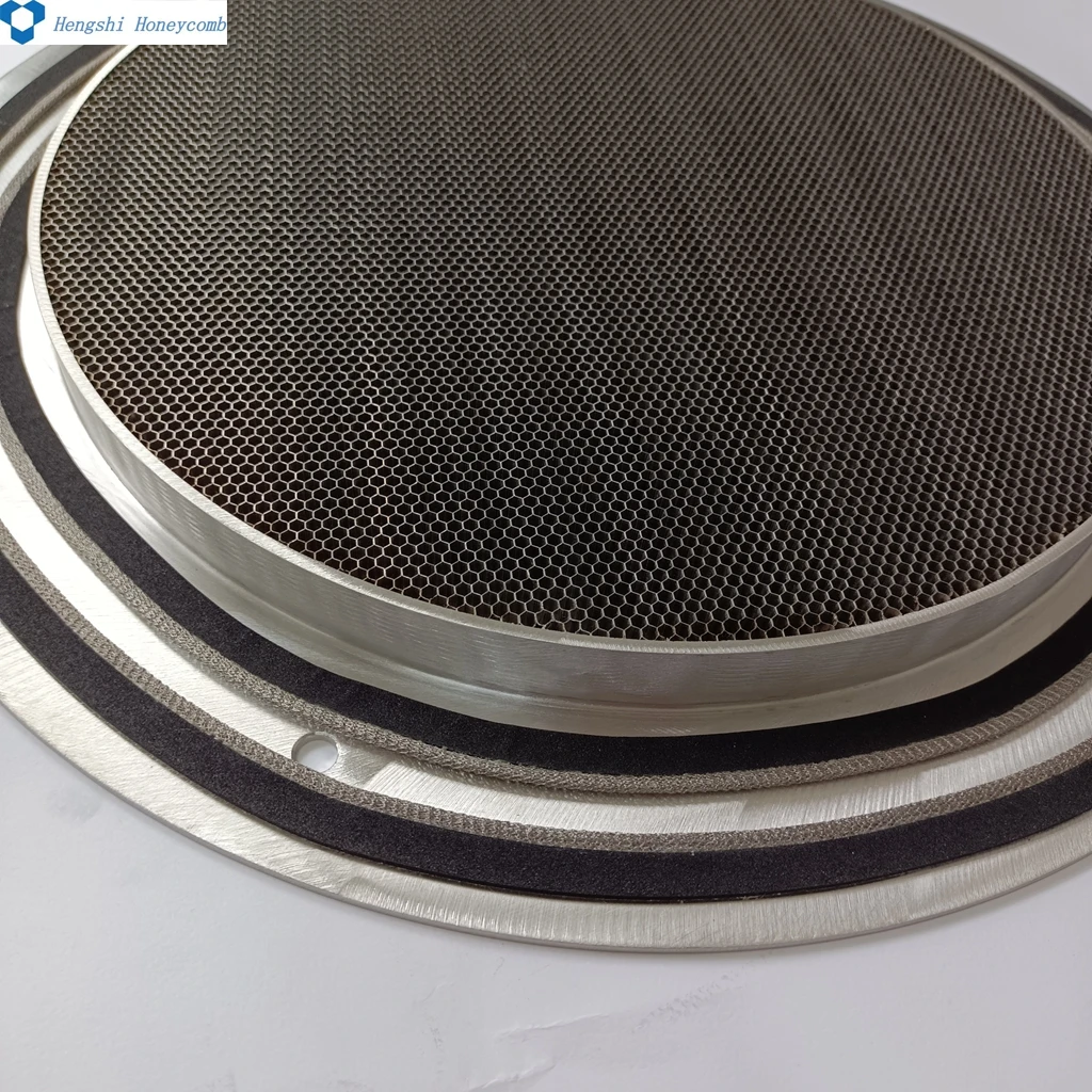 Hengshi Honeycomb Metallic Screen Emi Rf Shielding Mesh For Sensitive