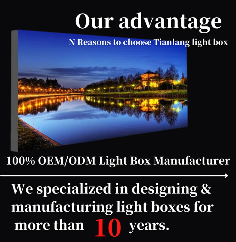product frameless led advertising light box outdoor double sided lightbox signage-8