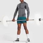 Custom T-shirt Long Wholesale Custom Logo Bodybuilding Fitness T-Shirt Long Sleeve Workout Sport Wear Men's T-shirts