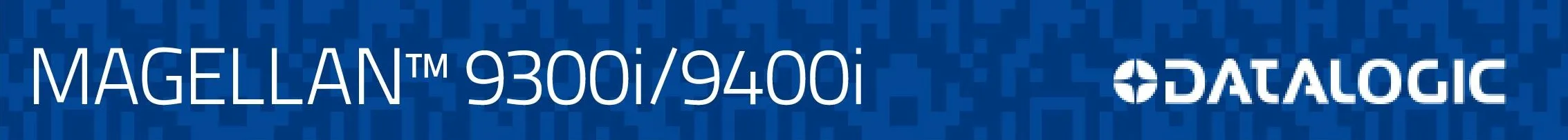 Datalogic Magellan 9300i / 9400i - New class of high performance scanners - 1D/2D barcodes