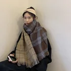 Shawl British Style Scarf Double-sided Scarf Winter And Autumn Netrual Scarf Shawl 56cm*190cm