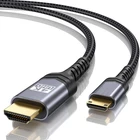 Mini Cable For Factory Price Behpex Gold Plated Mini HDMI To HDMI Cable For Camera 4K 60Hz UHD HDMI Cable