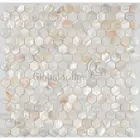 Shell Tiles Hexagon Mosaic Tile Hexagon Mother Of Pearl Shell Tiles Mosaic For Interior Decoration