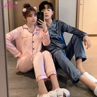 In Stock High Quality Girls Couple Plus Size Sleep Wear Women Wholesale Pyjama Pajamas sets Silk Sexy Pyjamas Women's Sleepwear