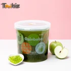 Taiwan Popping Boba JB04 Taiwan Made Geen Apple Flavor Popping Boba Pearls For Bubble Tea Bursting Pearls