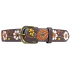 Leather Women Belt Womenwomen Embroidery Belt Women Floral Beautiful Genuine Leather Embroidery Women Waist Belt
