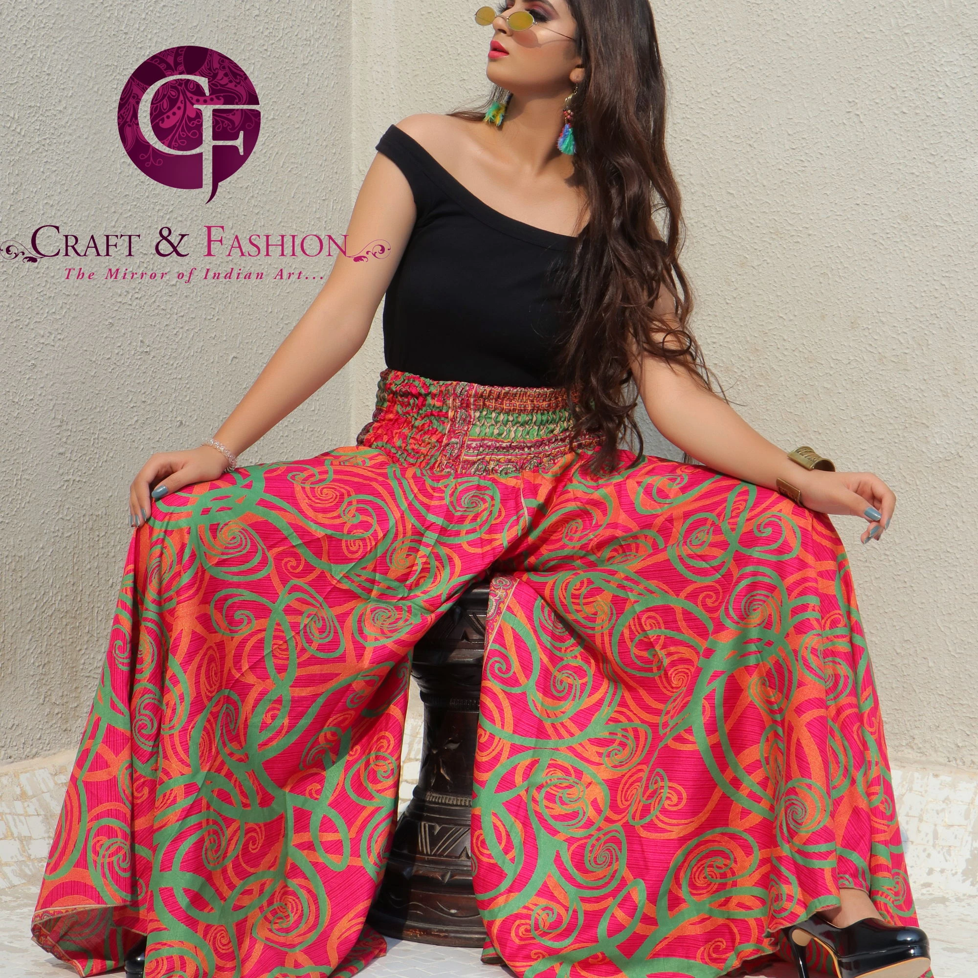 Indian cotton sari harem women silk sari trouser  40 inch silk pajama