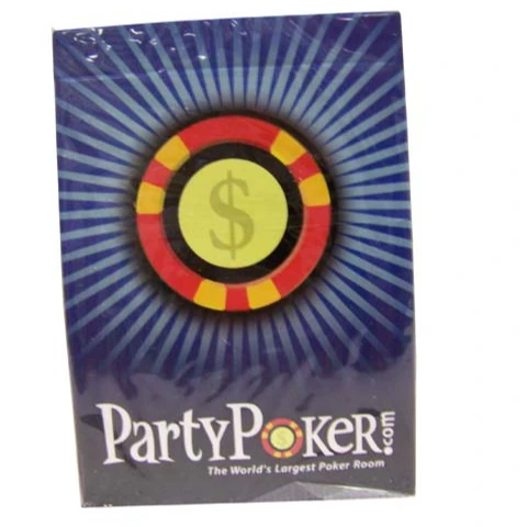 Party Poker Playing Cards - Blau