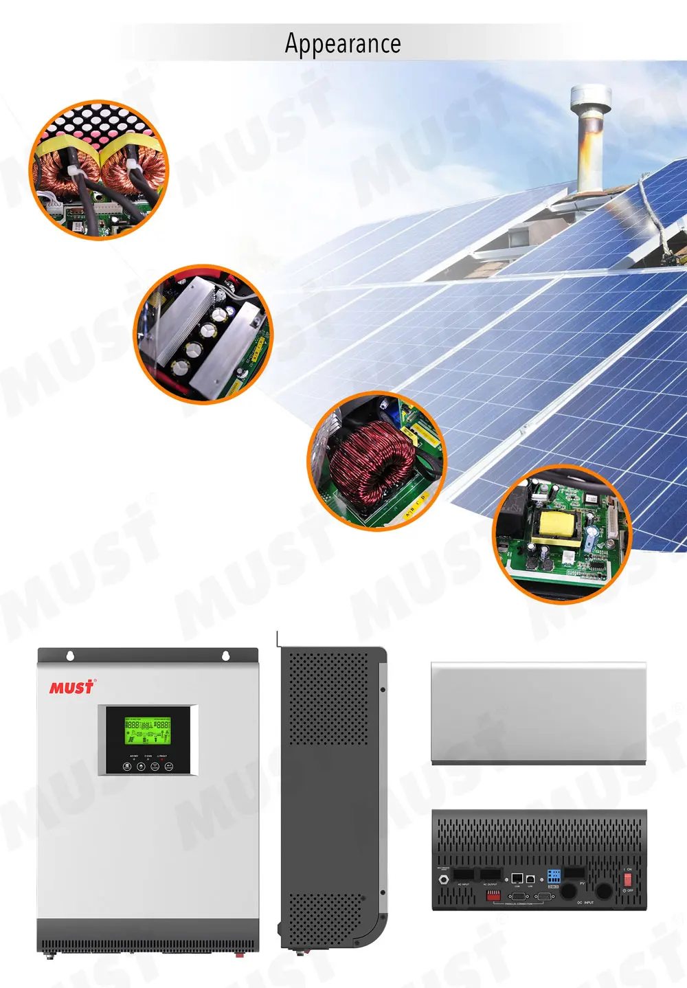 Must A Must Pv Lhm Series Kw V Kw Kw Power Inverter V V