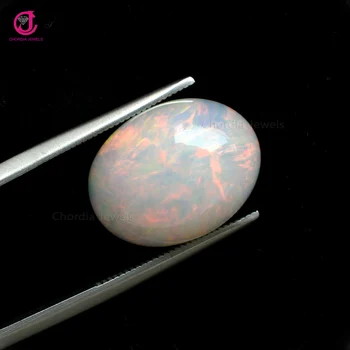 9 Carat Opal From Ethiopia Smooth Oval Loose Gemstone For Pendant