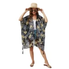 Shawl Wrap Scarf Wraps Womens Floral Printed Bohemian Chiffon Shawl Wrap Poncho Cape Tunic Scarf Cover Wraps