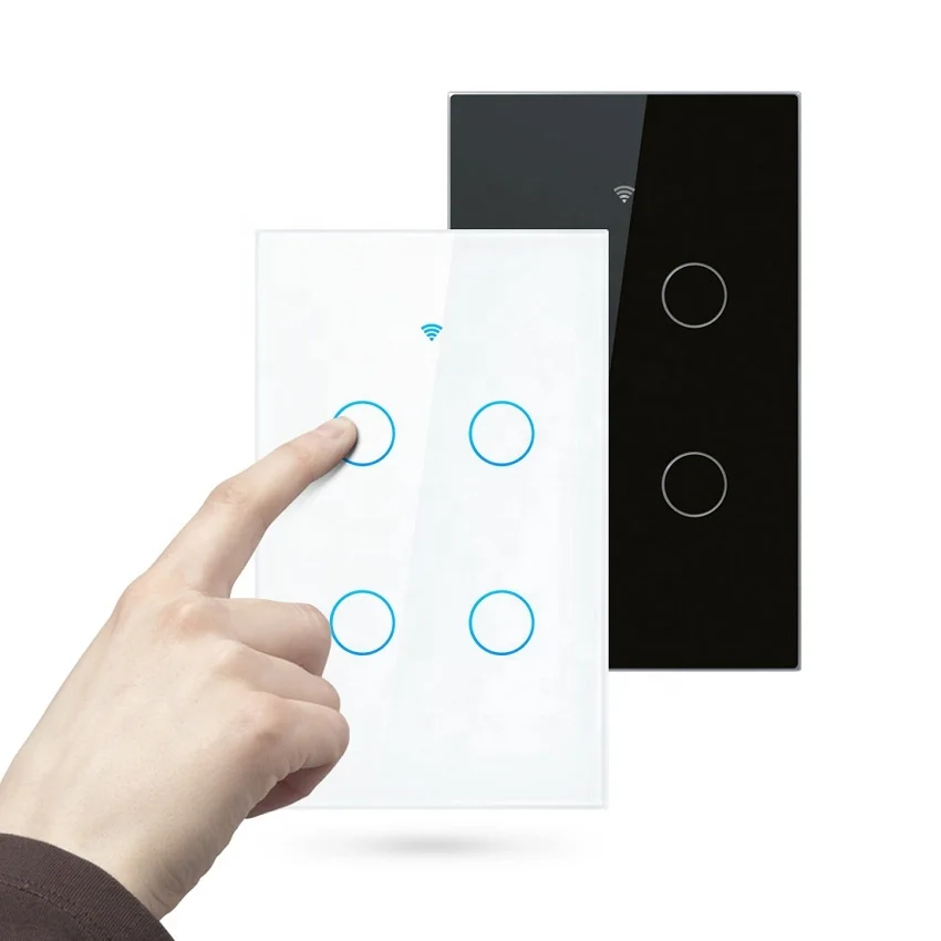 4 gang touch light switch