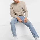 Crewneck Premium Custom Crewneck Pocket Sweatshirt No Hood Unisex Sweatshirt